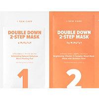Memebox I Dew Care Double Down 2-step Brightening Mask