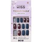 Kiss Candle Light Design Holiday Nails