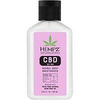 Hempz Travel Size Rose Oil 80mg Cbd Herbal Moisturizer