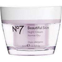 No7 Beautiful Skin Night Cream Normal/dry Skin