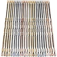 Kitsch White Marble Matchbook Bobby Pins