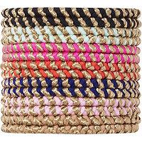 Scunci Assorted No-damage Rope Elastics 14 Pk
