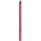 Nyx Professional Makeup Slide On Lip Pencil Waterproof Lip Liner - Cheeky (pink With Blue Undertone)
