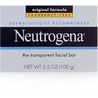 Neutrogena Transparent Facial Bar Original Fragrance Free