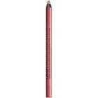 Nyx Professional Makeup Slide On Lip Pencil Waterproof Lip Liner - Bedrose (soft Nude Pink W/ Mauve Undertone)