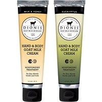 Dionis Purity Hand & Body Goat Milk Cream Set
