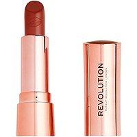 Makeup Revolution Satin Kiss Lipstick - Chauffeur (light Brown Toned Nude)