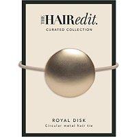 The Hair Edit Soft Gold Royal Disk Hair Tie