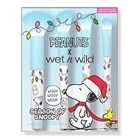 Wet N Wild Peanuts Season Of Snoopy 4-piece Makeup Brush Set