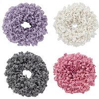 Riviera Faux Fur Ponies 4 Pc