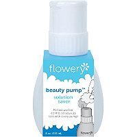 Flowery Beauty Pump Solution Saver