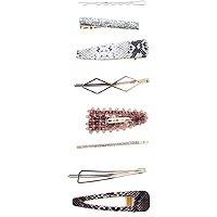 Riviera Snakeskin Bobby Pins & Clips Set