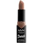 Nyx Professional Makeup Suede Matte Lipstick - Downtown Beauty (true Brown)