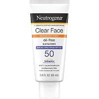 Neutrogena Clear Face Oil-free Sunscreen Spf 50