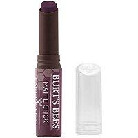 Burt's Bees Matte Stick Lipstick - Puddle Of Plum (plum And Berry Hues)