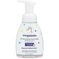 Megababe Squeaky Clean Orange Bergamot Antibacterial Hand Wash