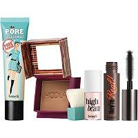 Benefit Cosmetics Prime To Glow! Primer, Bronzer, Mascara & Highlighter Set