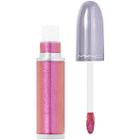 Mac Grand Illusion Glossy Liquid Lipcolour - Pearly Girl (cool Pink W/ Red And Gold Iridescence)