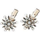 Scunci Floral Gemstone Salon Clips