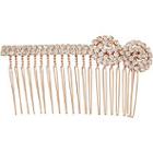 Elle Rose Gold Stone Side Comb