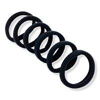 Kitsch Black Thick Hair Elastics