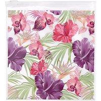 Miamica Assorted Rose-hibiscus Resealable Bags