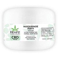 Hempz Cbd 146mg Masquerade Party Instant Ultra-hydrating Herbal Hair Mask