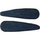 Jessica Simpson Denim Colored Snap Clips