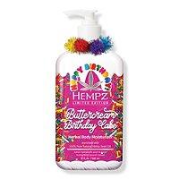 Hempz Limited Edition Buttercream Birthday Cake Herbal Body Moisturizer