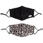 Miamica Black And Leopard Face Masks