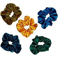 Scunci Velvet And Satin Holiday Scrunchies