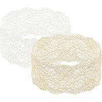 Capelli New York 2 On A Card Stretch Lace Headwraps