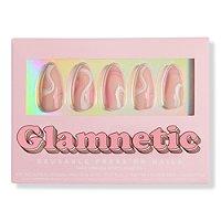 Glamnetic Pink Swirl Press-on Nails