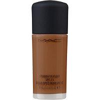 Mac Studio Fix Fluid Spf 15 Foundation - Nw58 (rich Espresso W/ Neutral Undertones For Deep Dark Skin)