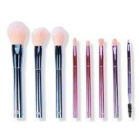 Bh Cosmetics The Total Package - 8 Piece Face & Eye Brush Set With Wrap