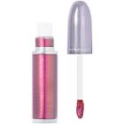 Mac Grand Illusion Glossy Liquid Lipcolour - Space Bubble (blackened Red W/ Red Iridescence)