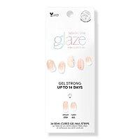 Dashing Diva Pink Champagne Glaze Semi-cured Gel Art