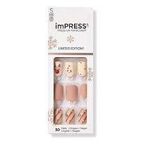 Kiss Santa Buddies Impress Press On Manicure Kit