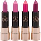 Anastasia Beverly Hills Mini Matte Lipstick 4 Pc Set (pinks)