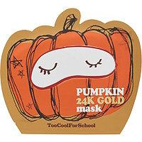 Too Cool For School Pumpkin 24k Gold Mask