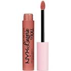 Nyx Professional Makeup Lip Lingerie Xxl Long-lasting Matte Liquid Lipstick - Turn On (peach Nude)