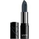 Nyx Professional Makeup Shout Loud Satin Lipstick - Exclusive (blue Grey)