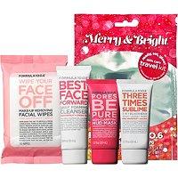 Formula 10.0.6 Merry & Bright Skin Care Trial Size Collection