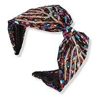 Scunci Gold Sequin Knotted Headband