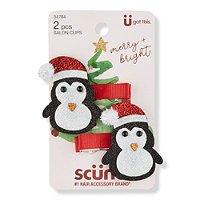 Scunci Penguin Salon Clips