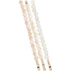 Kitsch Blush Beaded Bobby Pins 3 Count