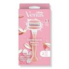 Gillette Venus Comfortglide White Tea Women's Razor Handle + 2 Blade Refills