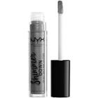 Nyx Professional Makeup Shimmer Down Lip Veil - Goth Love (gunmetal With Silver Pearls)