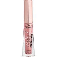 Too Faced Melted Matte-tallic Liquified Lipstick - Sugar Kisses (metallic Soft Petal Pink)