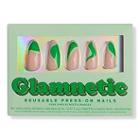 Glamnetic Groovy Green Press-on Nails